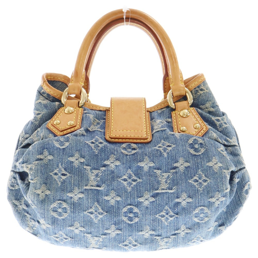 LOUIS VUITTON(ルイヴィトン) モノグラム・デニム プーリティ ブルー インディゴ ハンドバッグ ワンショルダーバッグ M95020