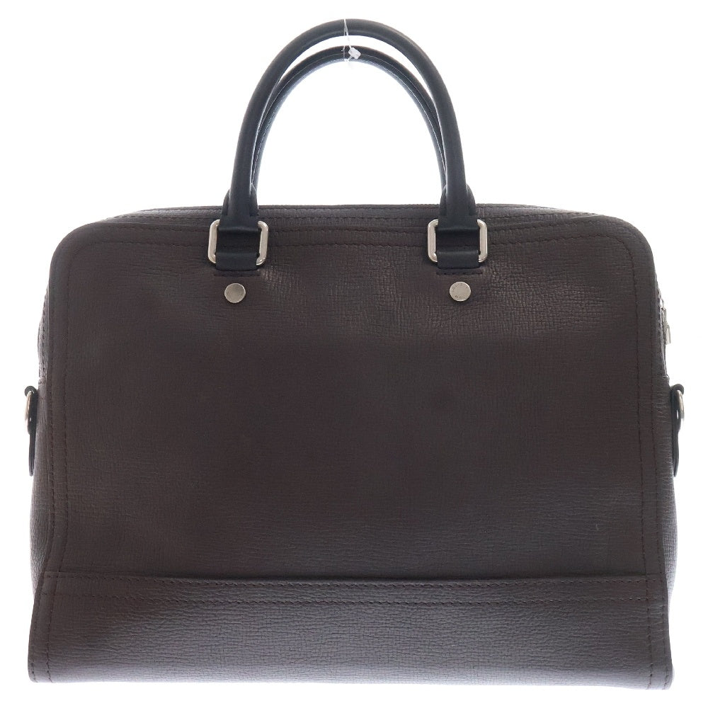 LOUIS VUITTON(ルイヴィトン) ユタ キャニオン ブリーフケース ブラウン ハンドバッグ ビジネスバッグ シルバー金具 M51591 RFID