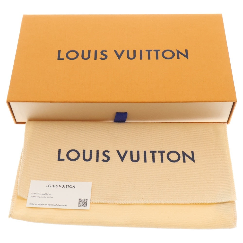 LOUIS VUITTON(ルイヴィトン) ポルトフォイユブラザ マルチカラー ロングウォレット 長財布 ブラウン PVCレザー RFID N00141