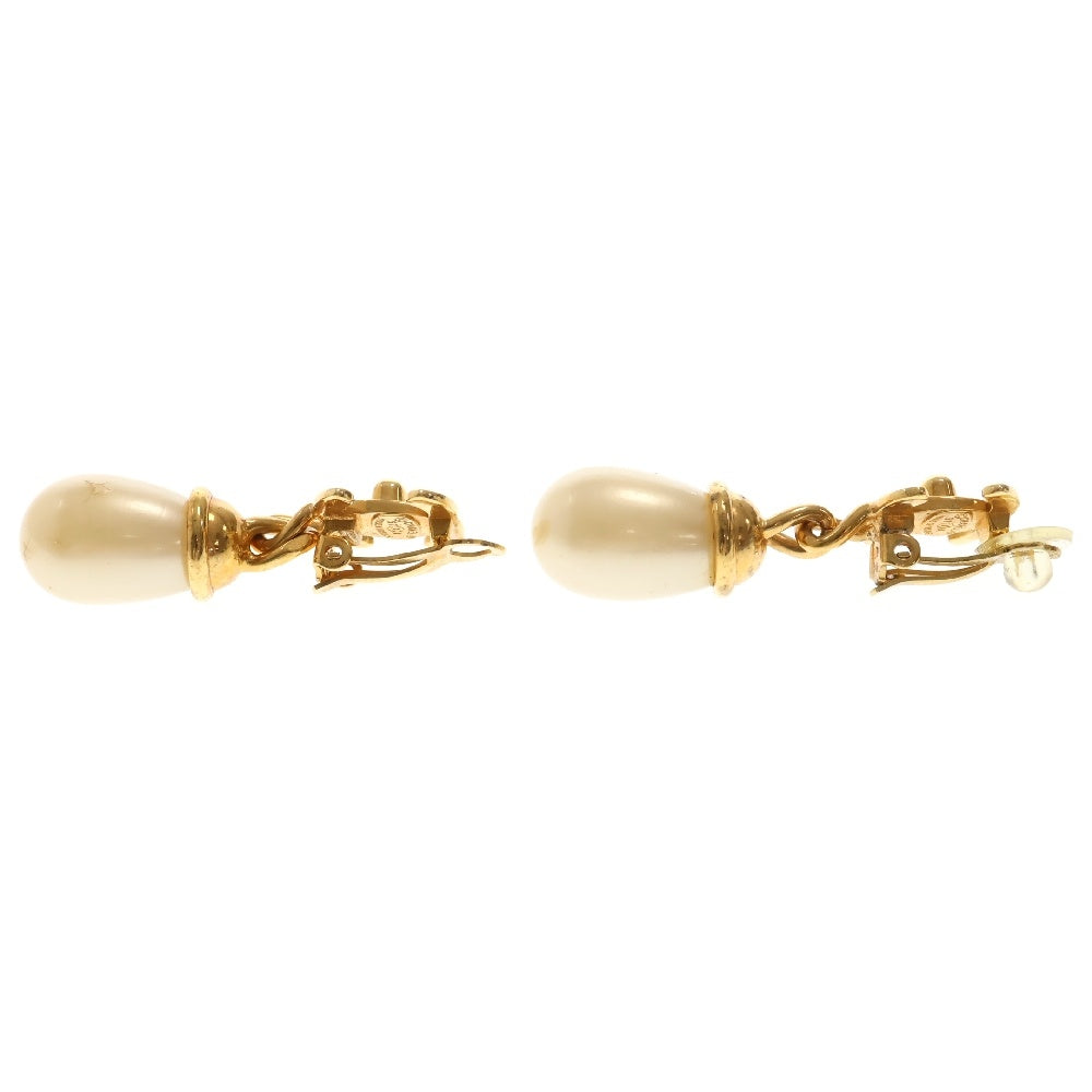 CHANEL(シャネル) タンロック パール ピアス ゴールド GP アクセサリー ヴィンテージ 97A