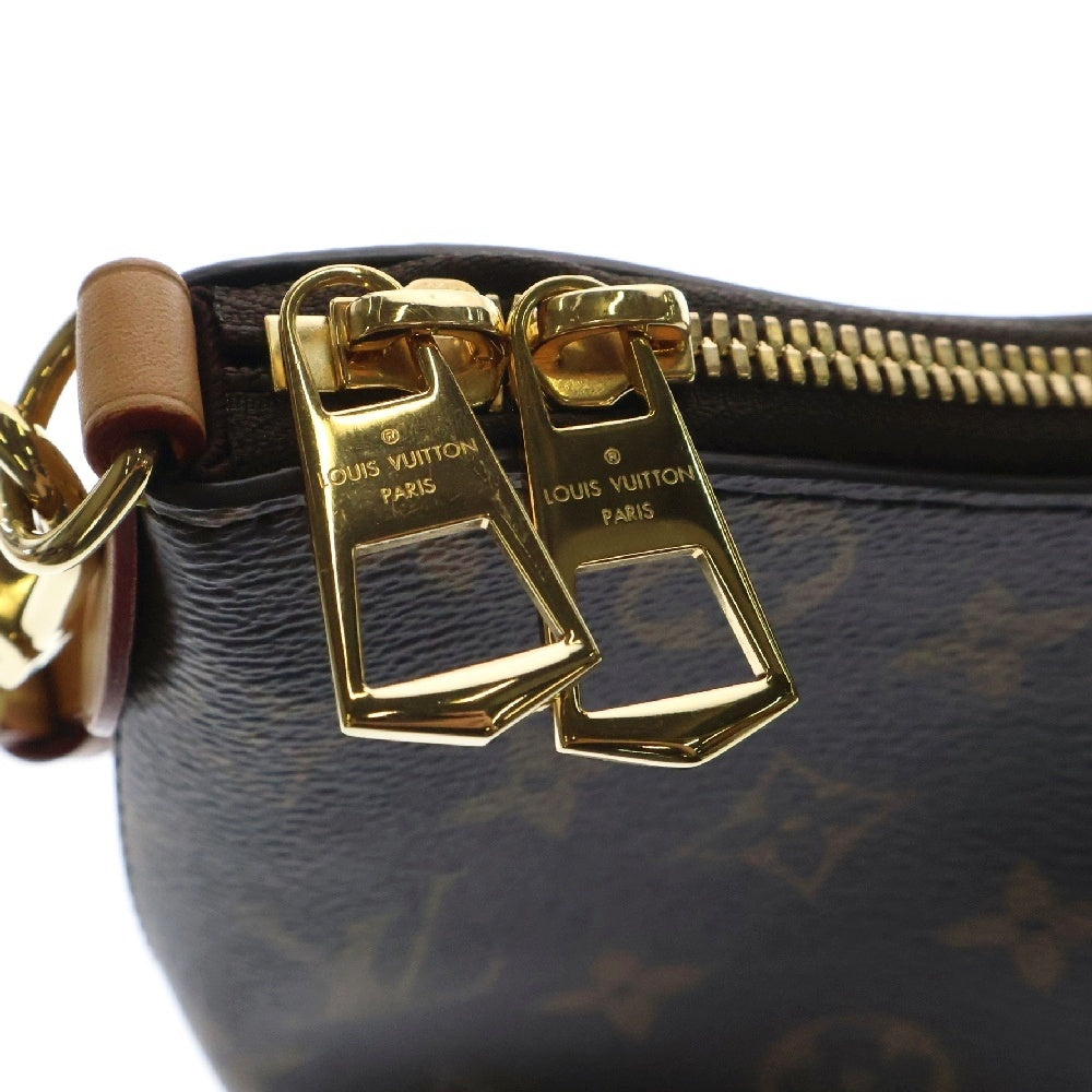 LOUIS VUITTON(ルイヴィトン) モノグラム ブーローニュNM 2wayバッグ ブラウン PVCレザー ショルダーバッグ RFID M45832