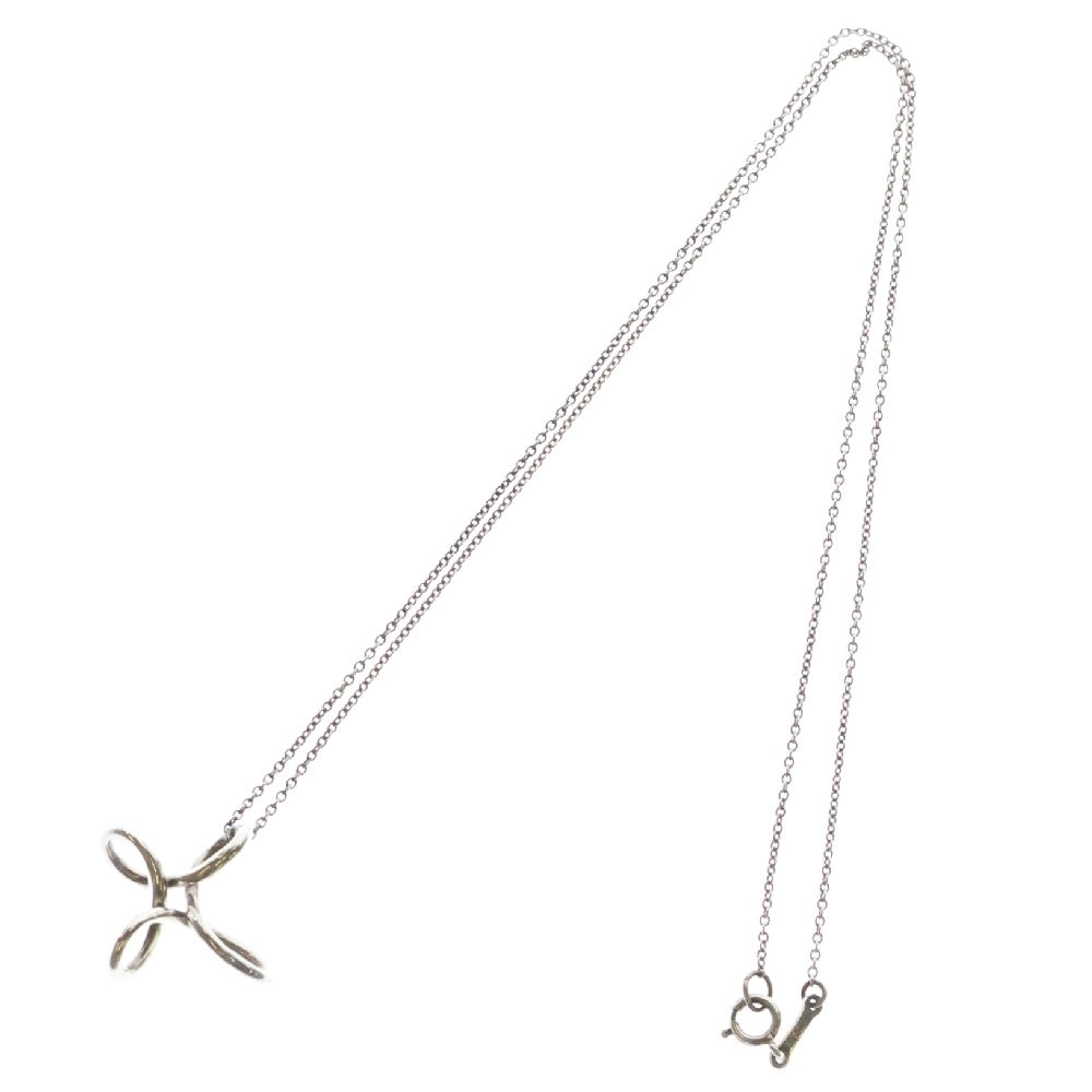 TIFFANY&Co(ティファニー) インフィニティ クロス ネックレス ペンダント Ag925 SV シルバー アクセサリー