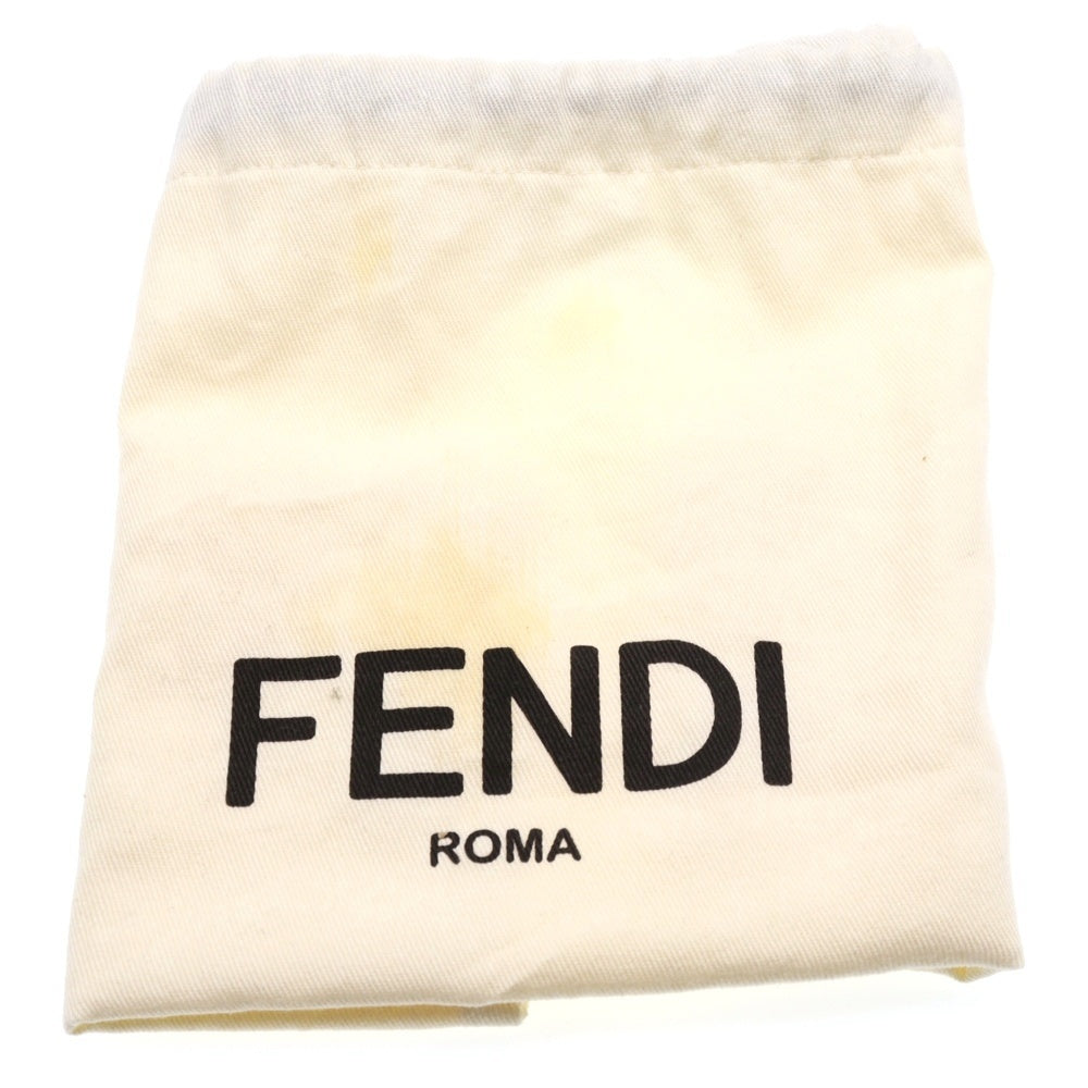 FENDI(フェンディ) ズッカ ショルダーフォンケース ブラウン キャンバス ショルダーバッグ 7AR871