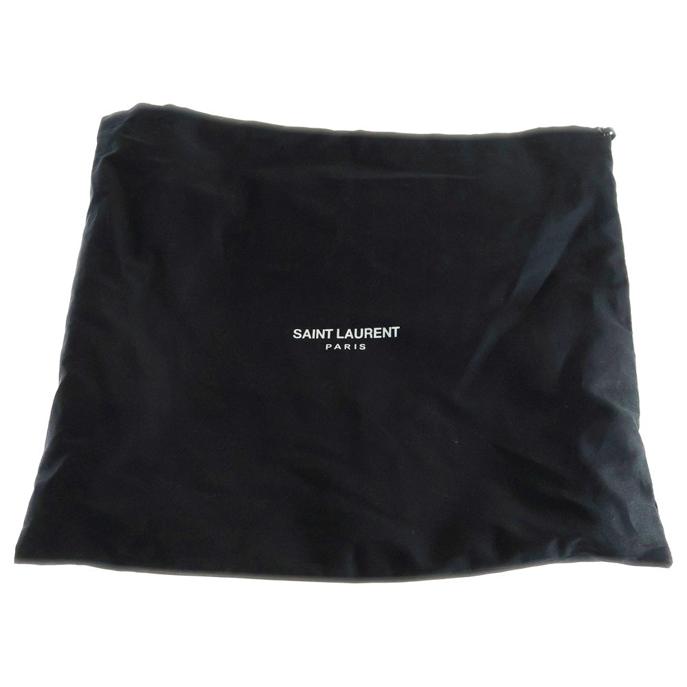 SAINT LAURENT PARIS(サンローランパリ) Le Cin Cassette ル・サンカセット ハンドバッグ ブラック レザー 657228