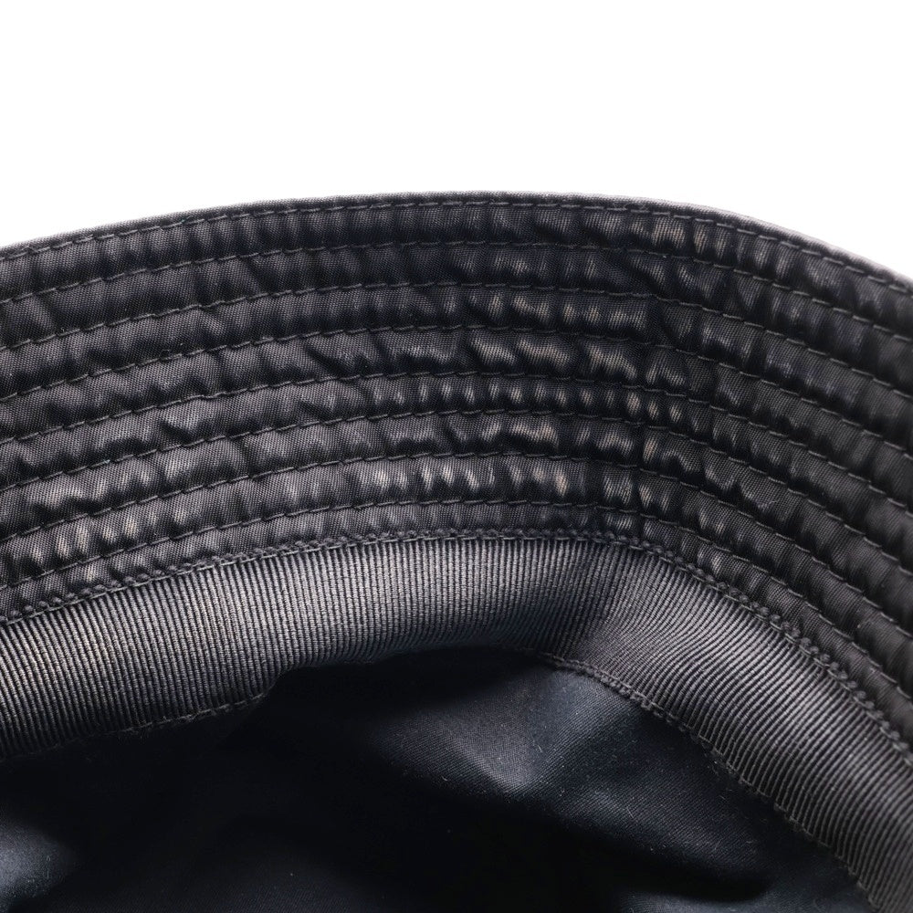 PRADA(プラダ) RE-NYLON リナイロン 三角ロゴプレート バケットハット 帽子 #M 1HC137 2DMW