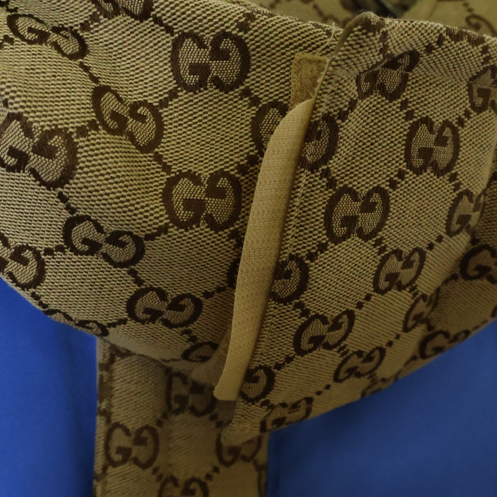 GUCCI(グッチ) GG JACQUARD HOODED DOWN JACKET GGコットン