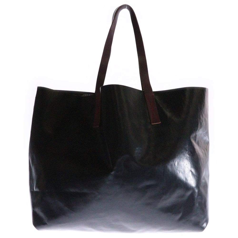 MARNI(マルニ) トートバッグ ブラック ビニール×レザー