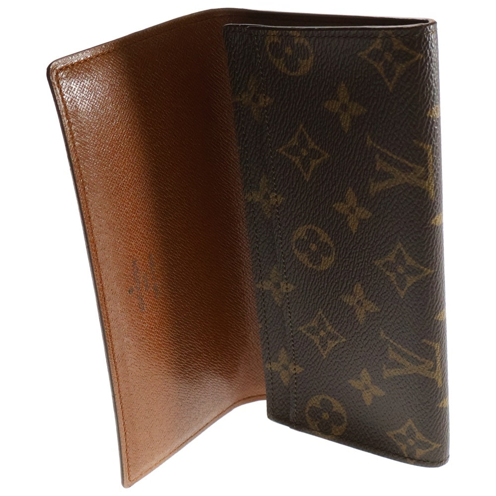 ルイヴィトン モノグラム ポルトモネクレディ 長財布 PVC ブラウン LOUIS VUITTON ルイ ヴィトン 長財布 ファスナー付き長財布
