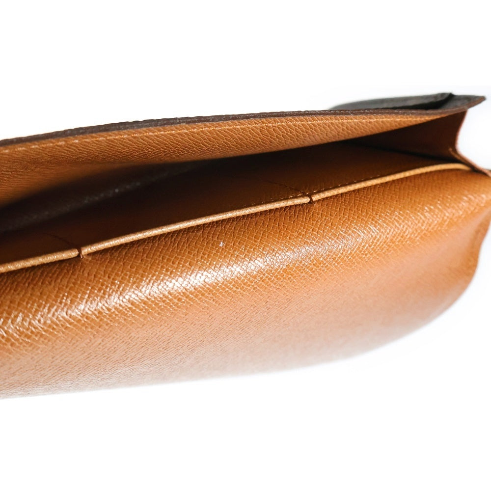 LOUIS VUITTON(ルイヴィトン) モノグラム ポルトフォイユ カルトクレディ 二つ折り長財布 ブラウン PVCレザー M61818