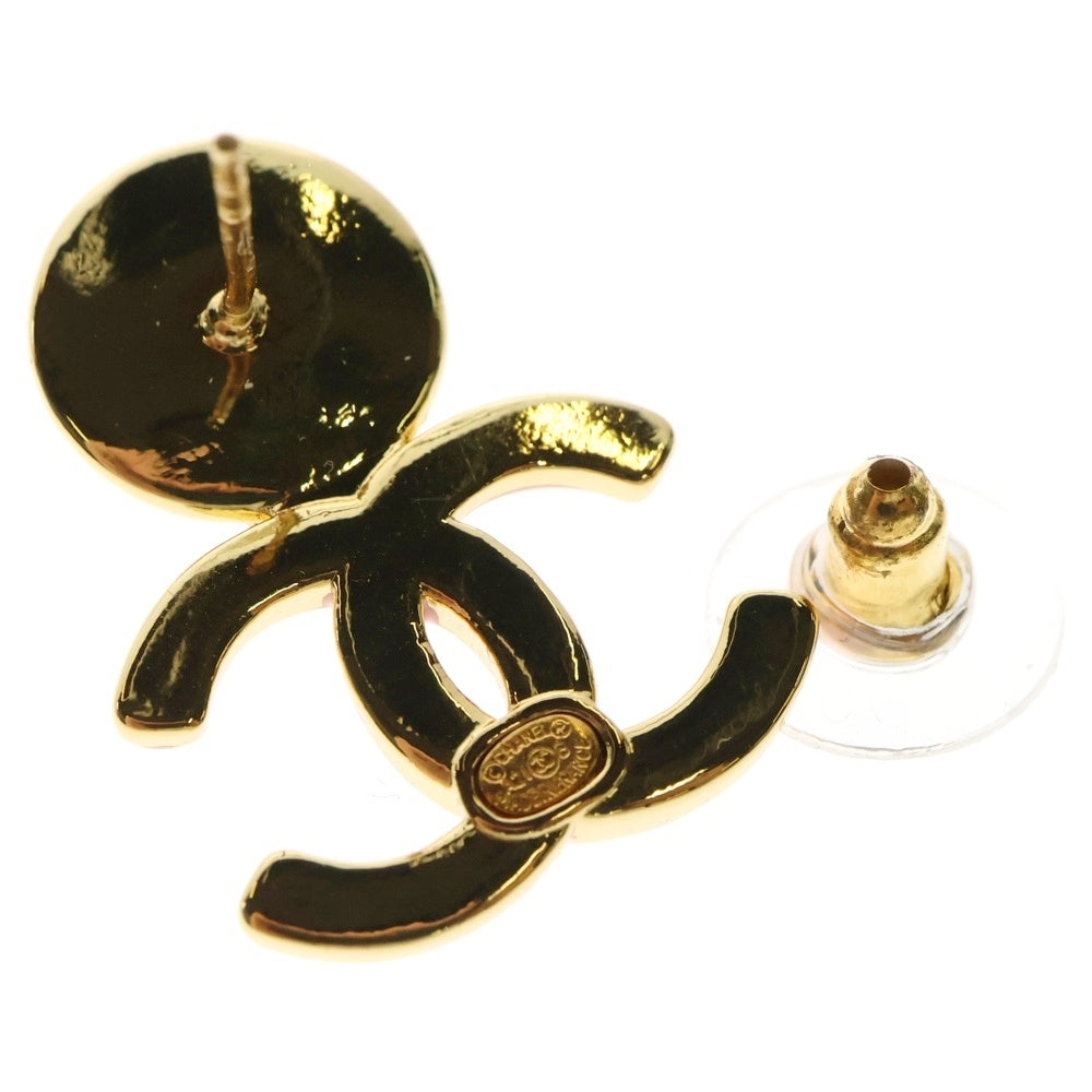 CHANEL(シャネル) ココマーク パール ピアス ピンク ゴールド GP A21B アクセサリー