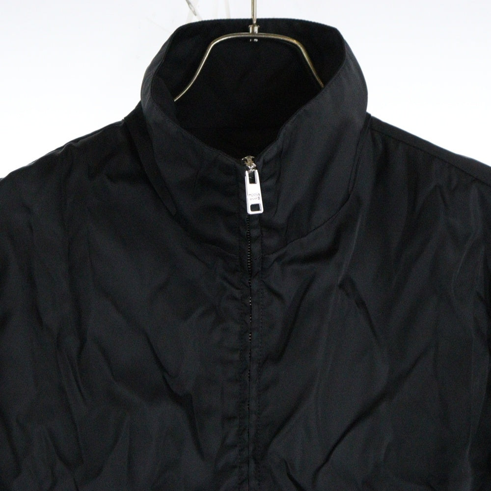PRADA(プラダ) 21AW Re-Nylon リナイロン ポーチ付き スタンドカラー ジップアップ ジャケット ブラック 291831