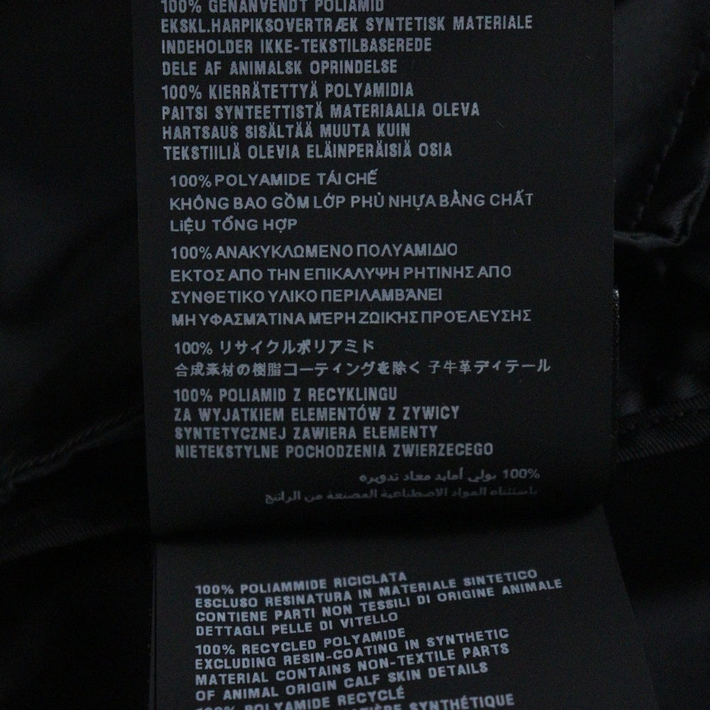 PRADA(プラダ) 21AW Re-Nylon リナイロン ポーチ付き スタンドカラー ジップアップ ジャケット ブラック 291831