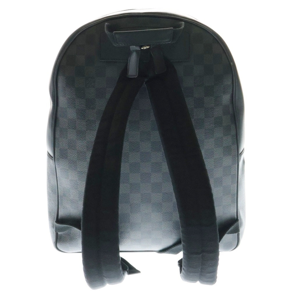 LOUIS VUITTON(ルイヴィトン) ダミエ グラフィット ジョッシュ リュックサック バックパック ブラック シルバー金具 N41473