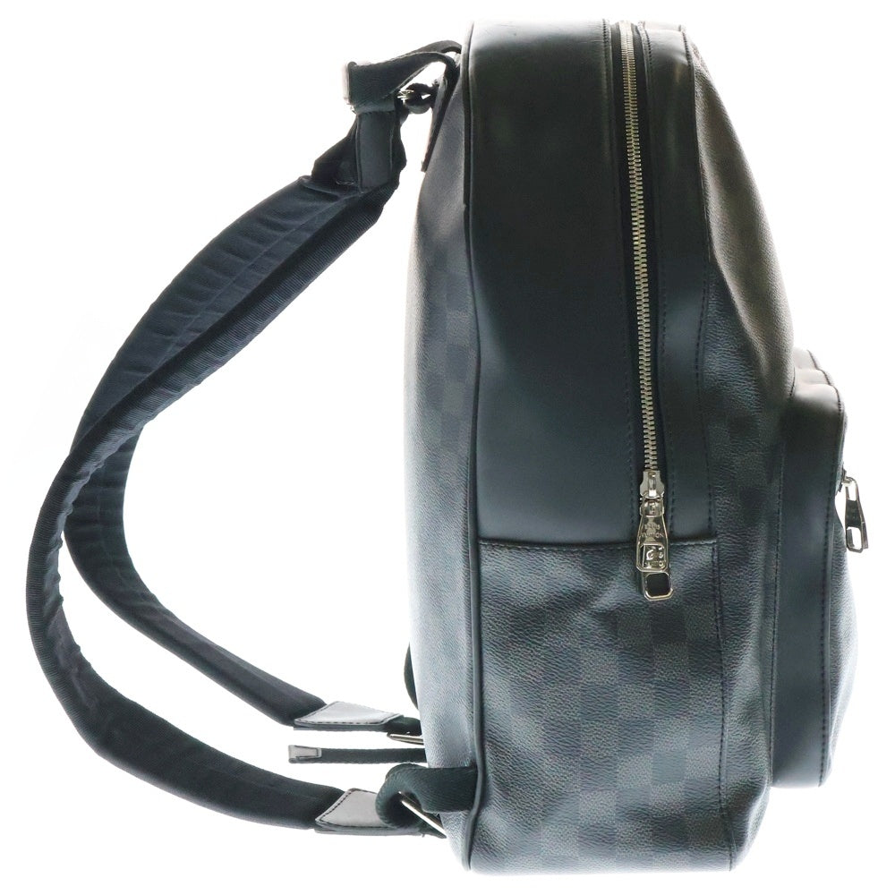 LOUIS VUITTON(ルイヴィトン) ダミエ グラフィット ジョッシュ リュックサック バックパック ブラック シルバー金具 N41473