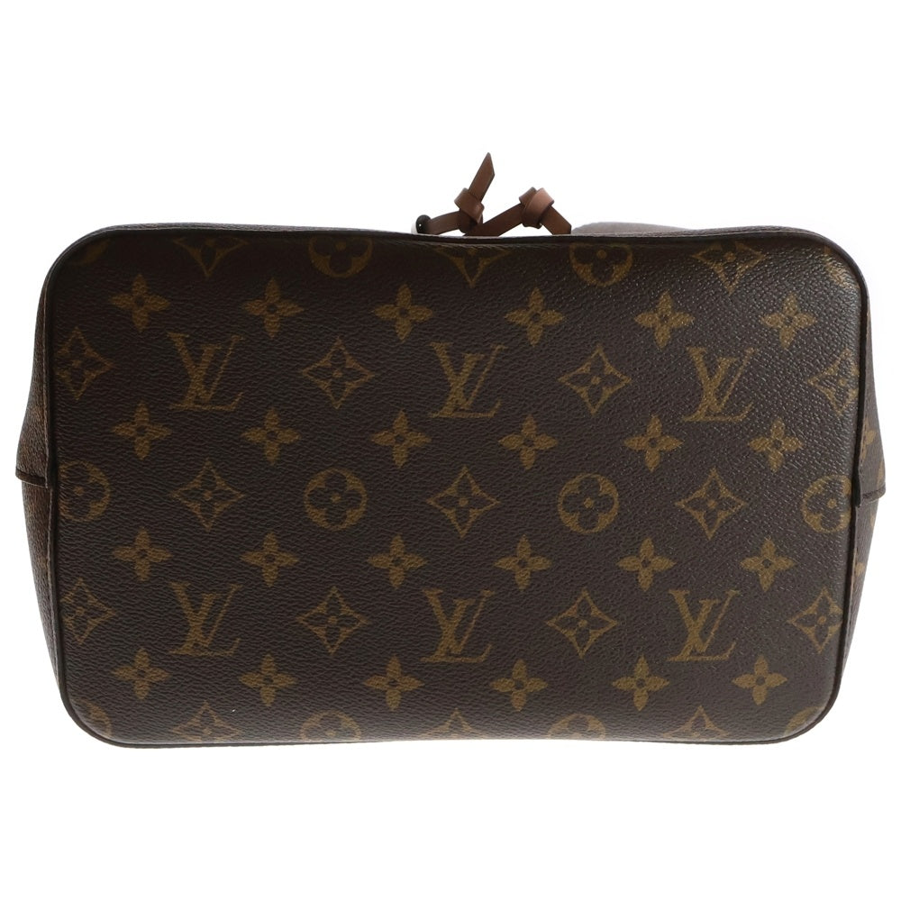 LOUIS VUITTON(ルイヴィトン) モノグラム ネオノエ ショルダーバッグ ブラウン×ピンク ゴールド金具 レザー×PVC M44022