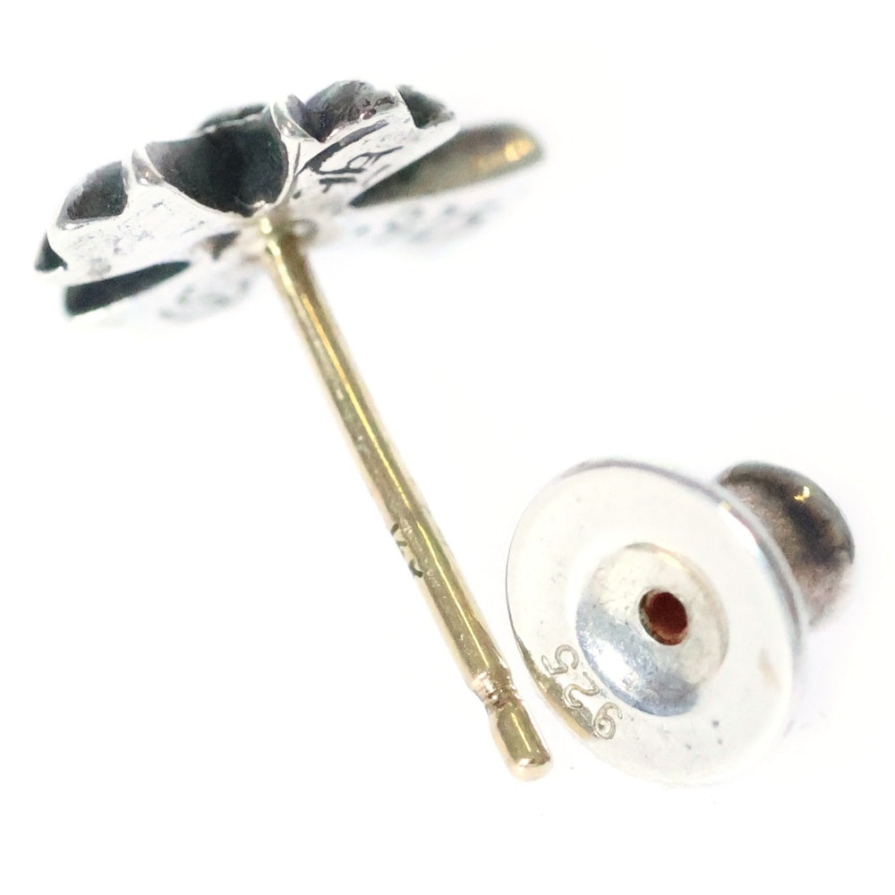 CHROME HEARTS(クロムハーツ) CH CRSS 2 FAT CHクロスファット スタッドピアス シルバー BCA092