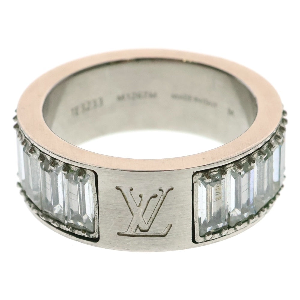 LOUIS VUITTON(ルイヴィトン) LVリフレクト ストーン リング 指輪 シルバー #M M1267M