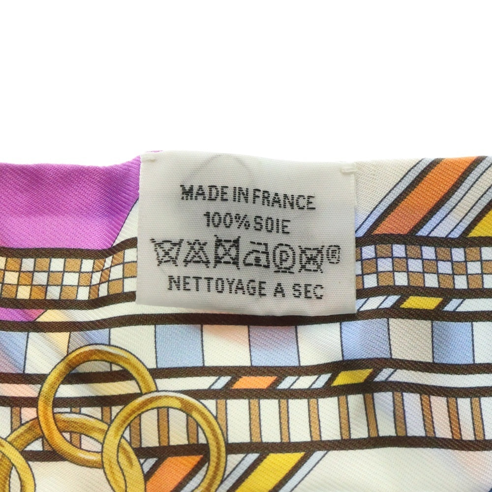 HERMES(エルメス) ツイリー BRIDES ET GRIS GRIS マルチカラー スカーフ シルク