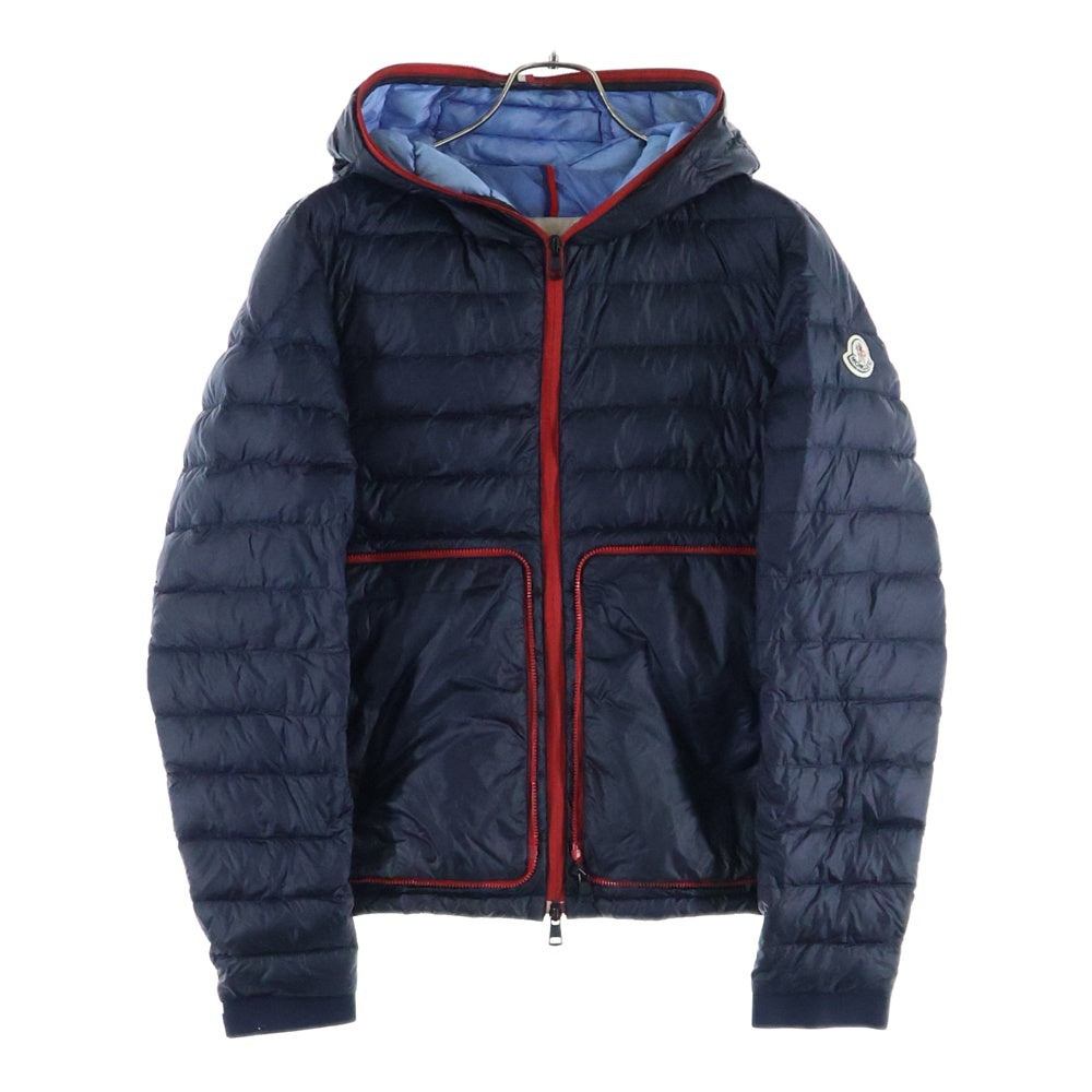 MONCLER(モンクレール) 18SS ARDECHOIS アルデショワ パッカブル フーデッド ジップアップ ダウンジャケット ネイビー/レッド D10914032499 53279
