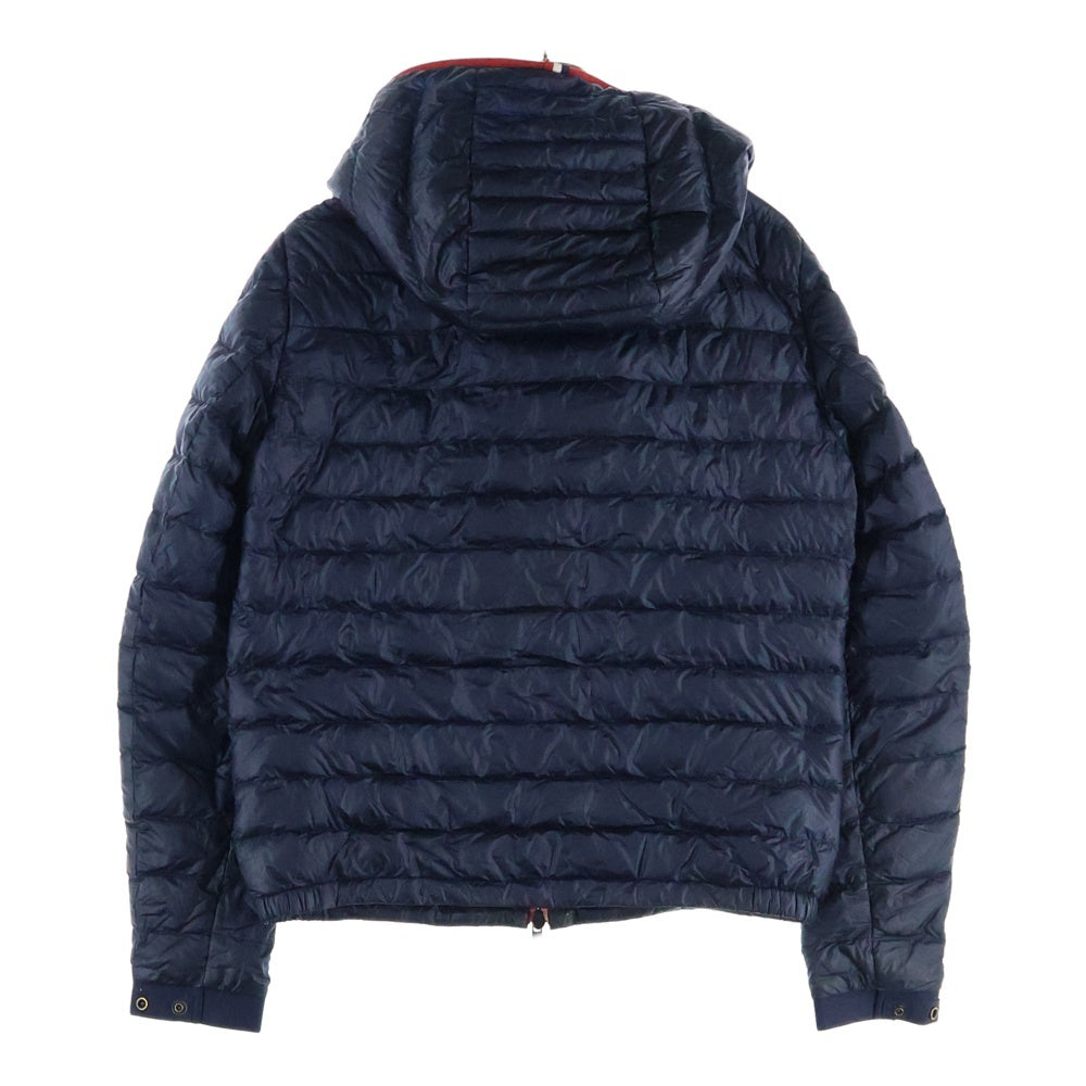 MONCLER(モンクレール) 18SS ARDECHOIS アルデショワ パッカブル フーデッド ジップアップ ダウンジャケット ネイビー/レッド D10914032499 53279