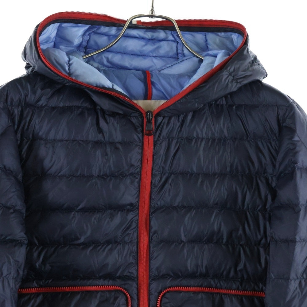 MONCLER(モンクレール) 18SS ARDECHOIS アルデショワ パッカブル フーデッド ジップアップ ダウンジャケット ネイビー/レッド D10914032499 53279