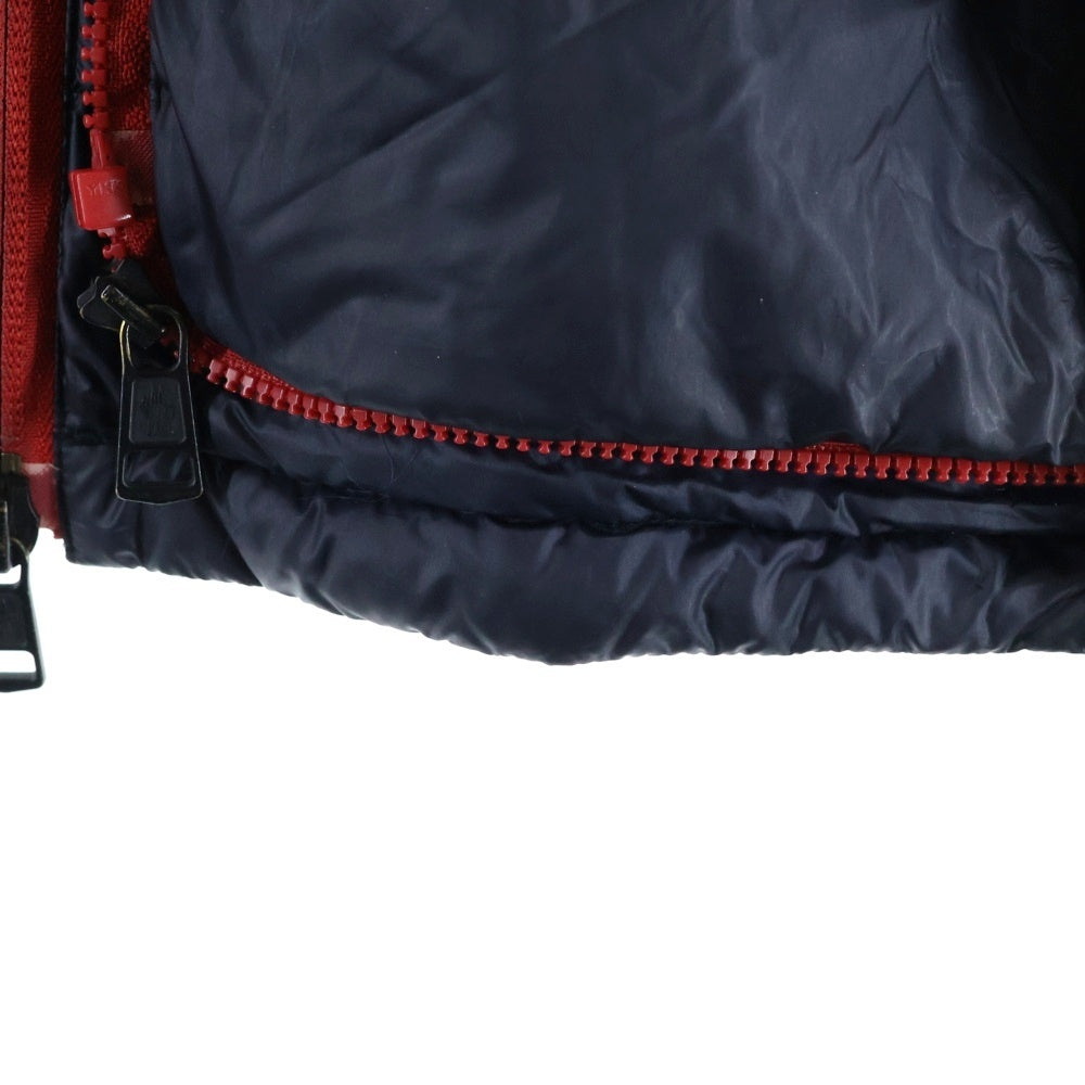 MONCLER(モンクレール) 18SS ARDECHOIS アルデショワ パッカブル フーデッド ジップアップ ダウンジャケット ネイビー/レッド D10914032499 53279
