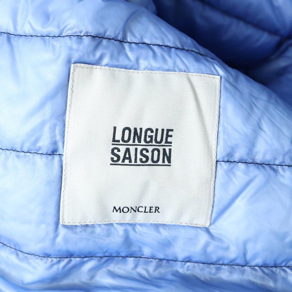 MONCLER(モンクレール) 18SS ARDECHOIS アルデショワ パッカブル フーデッド ジップアップ ダウンジャケット ネイビー/レッド D10914032499 53279