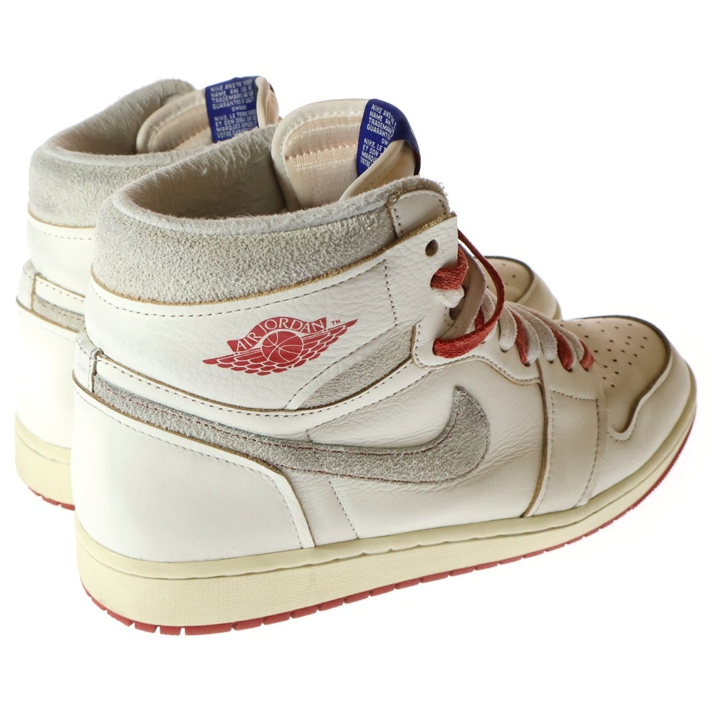 NIKE(ナイキ) AIR JORDAN 1 HIGH OG エアジョーダン 1 ハイカットスニーカー ホワイト/レッド US12/29cm DB4612-100