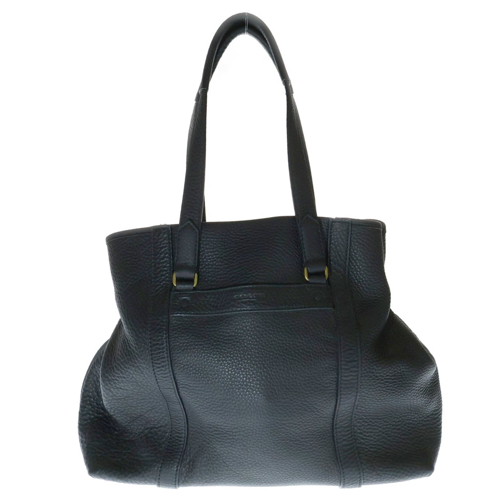 COACH(コーチ) ブリーカー レザー ハンド トートバッグ ゴールド金具 ブラック〇