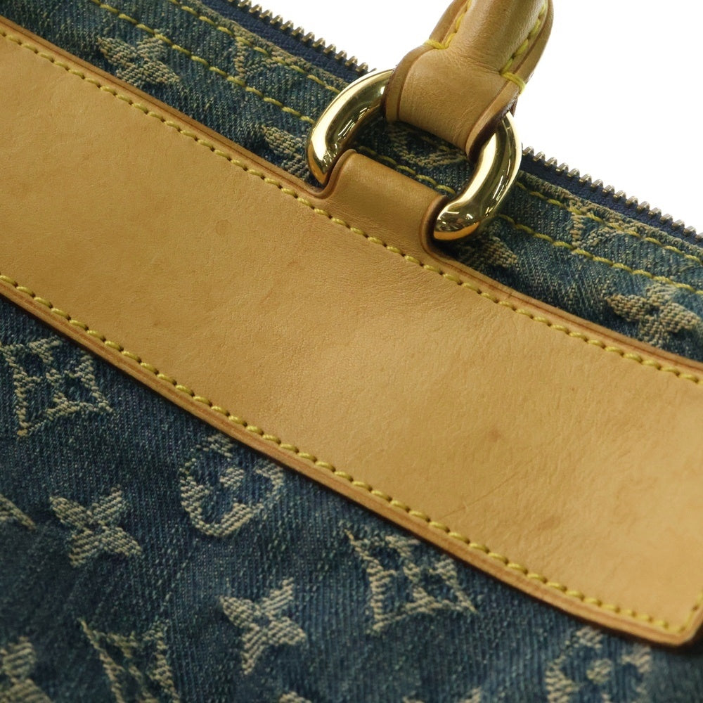 LOUIS VUITTON(ルイヴィトン) モノグラム デニム ネオスピーディ ハンドバッグ ネイビー キャンバス M95019