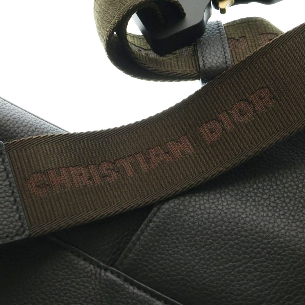 Christian Dior(クリスチャンディオール) ×CACTUS JACK Saddle Bag カクタスジャック サドルボディバッグ ブラック/ブラウン 1ADPO093SOT