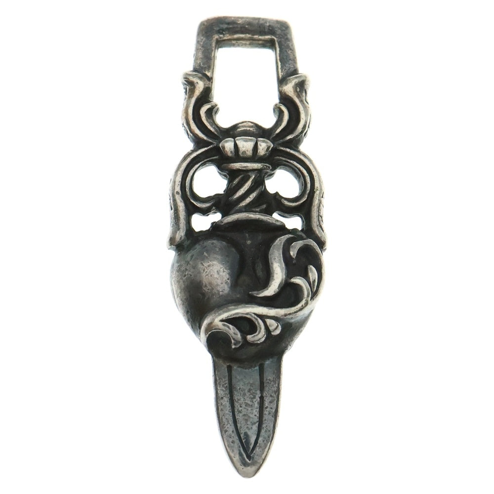 CHROME HEARTS(クロムハーツ) DAGGER HEART ダガーハート ペンダントトップ シルバー BCA243