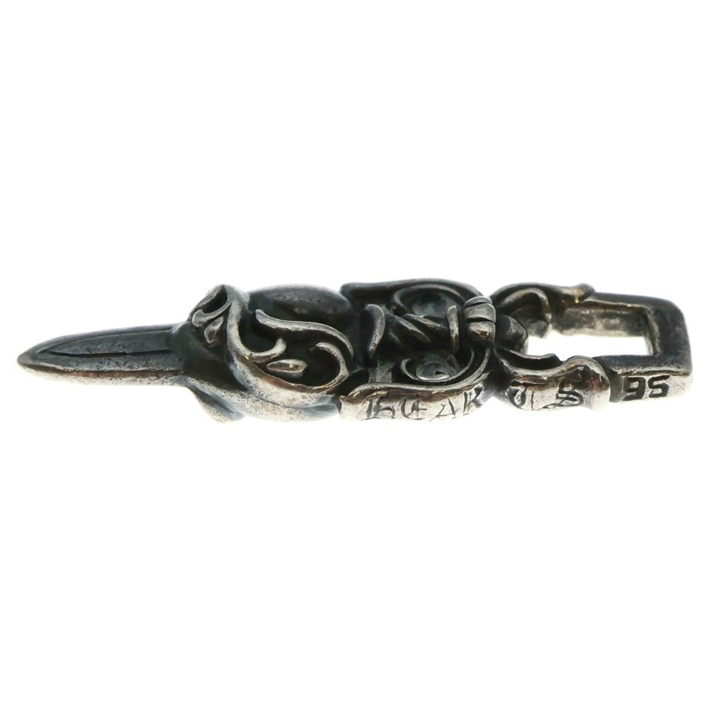 CHROME HEARTS(クロムハーツ) DAGGER HEART ダガーハート ペンダントトップ シルバー BCA243