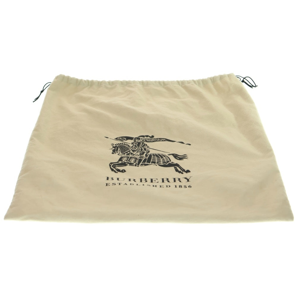 BURBERRY(バーバリー) ノバチェック トートバッグ ハンドバッグ ベージュ×ブラック PVC ブラック金具