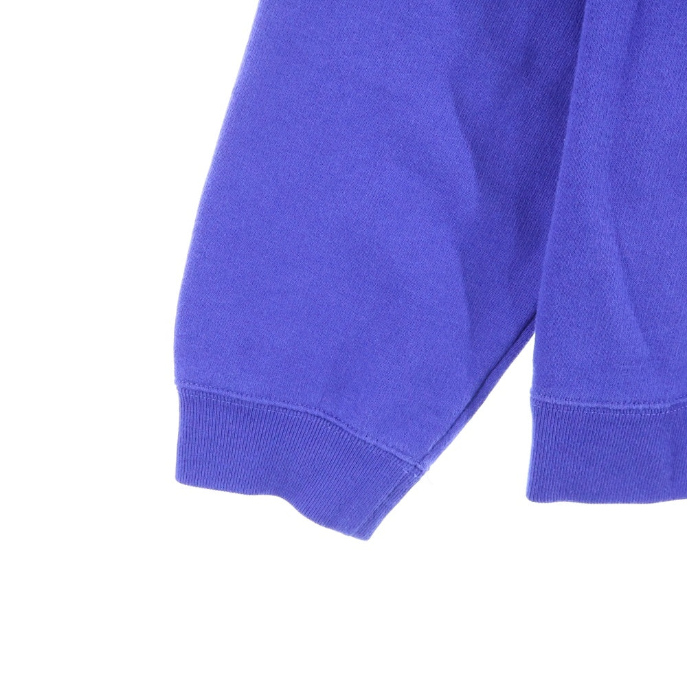 GUCCI(グッチ) 22SS GUCCI LEMON グッチレモン ロゴプリント クルーネック プルオーバースウェットトレーナー ネイビー/イエロー 681217