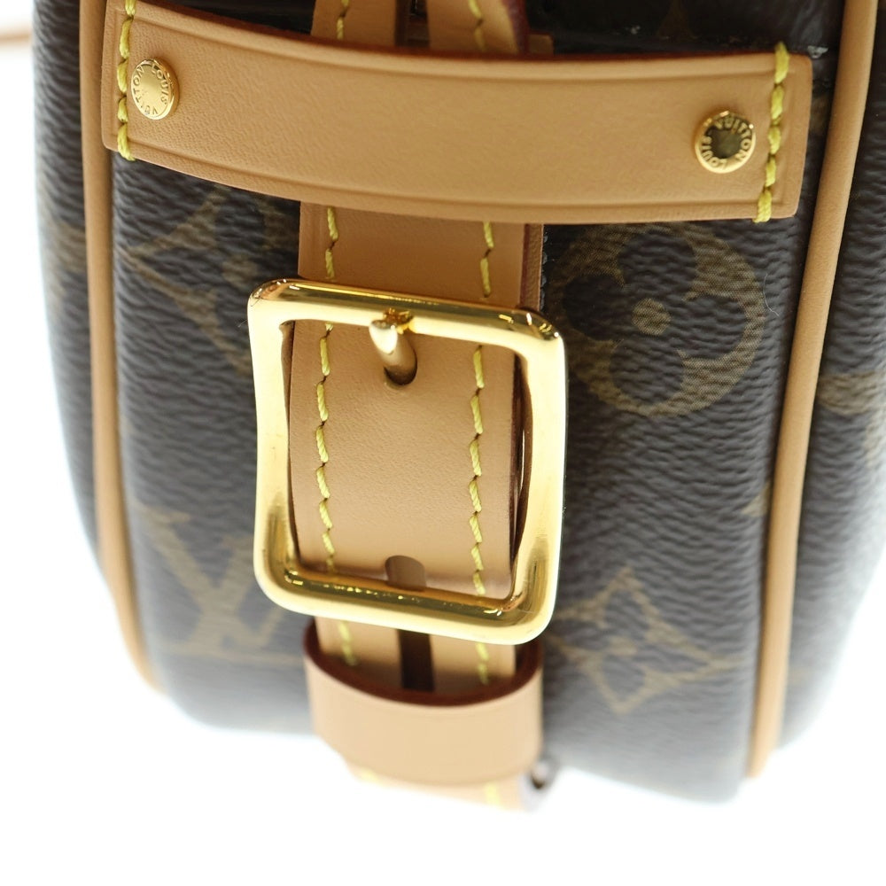 LOUIS VUITTON(ルイヴィトン) モノグラム ボワットシャポースープルMM ブラウン PVC ショルダーバッグ M45647