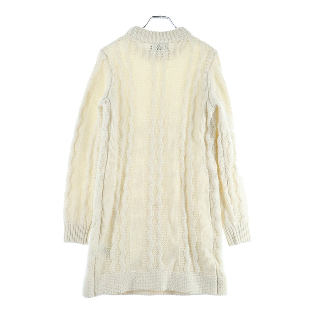 COACH(コーチ) ロングニット ローゲージ ホワイト