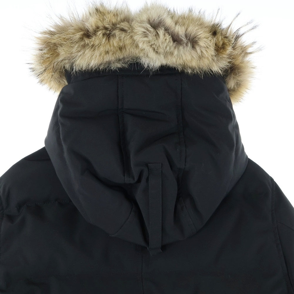 CANADA GOOSE(カナダグース) CARSON PARKA カーソン パーカー ファー フーデッド ジップアップ ダウンジャケット ブラック 3805MA