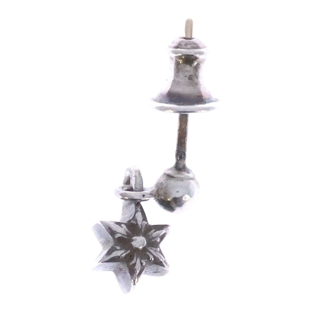 CHROME HEARTS(クロムハーツ) TNY STR DRP 1 タイニースタードロップ ピアス シルバー BCA120 片耳