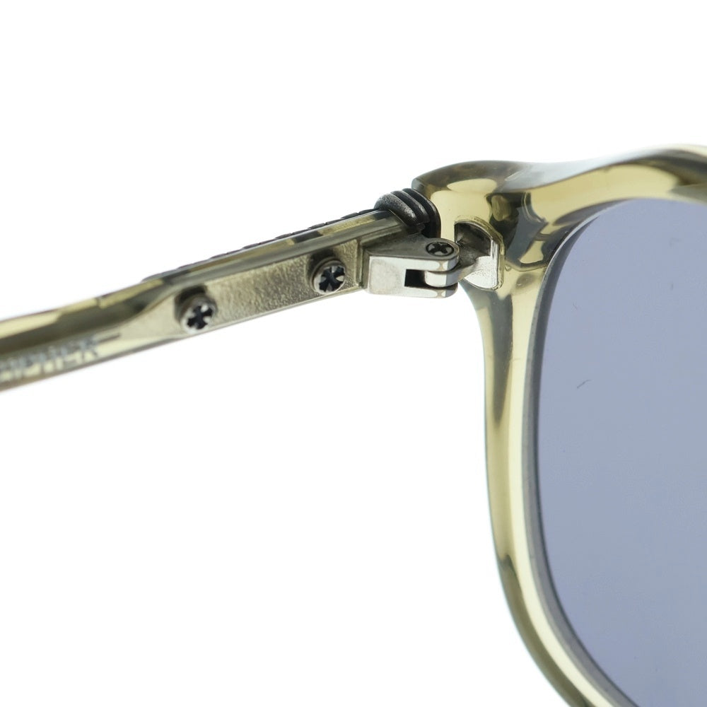 CHROME HEARTS(クロムハーツ) ZIPHER フレアニーテンプル ツーブリッジ ティアドロップ クリアフレーム カラーレンズ サングラス メガネ 眼鏡 アイウェア カーキ