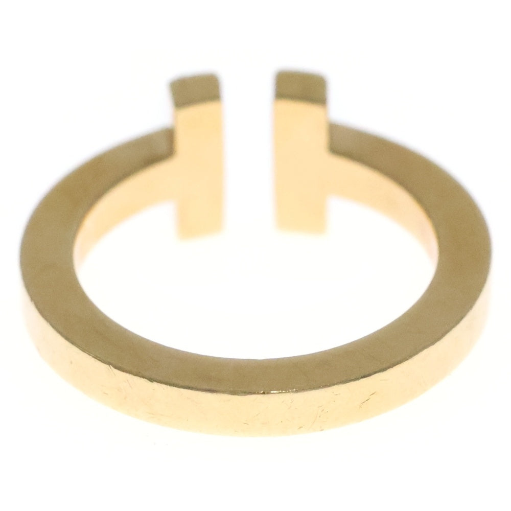 TIFFANY & Co.(ティファニー) Tスクエア リング Au750 K18 YG イエローゴールド 指輪