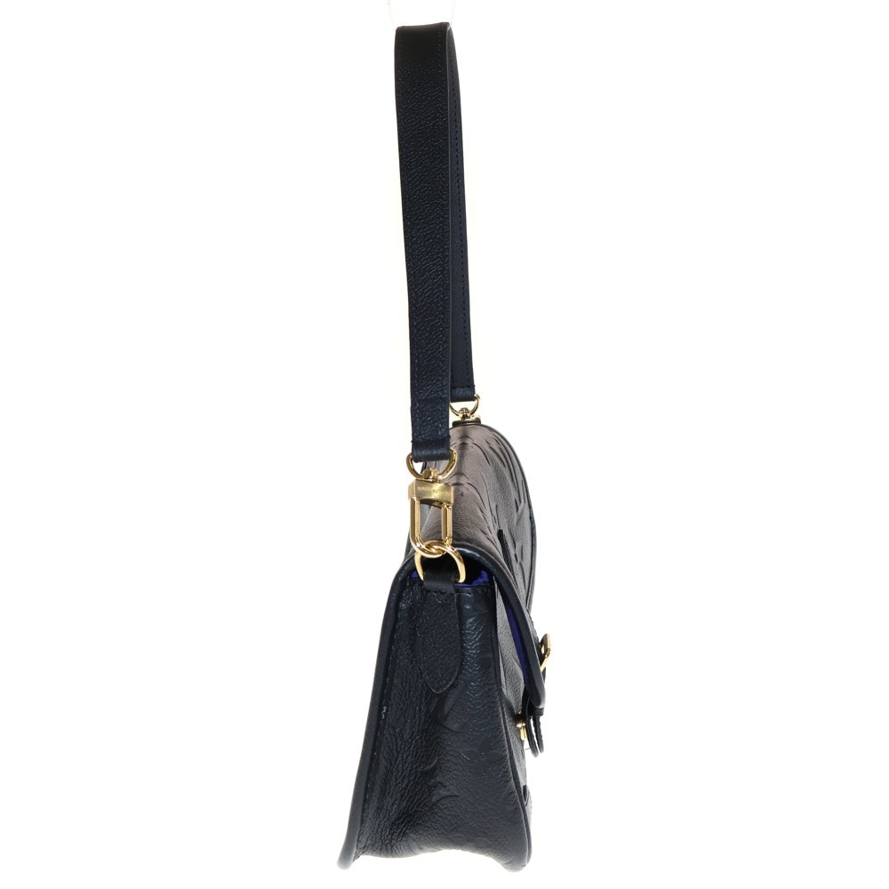 LOUIS VUITTON(ルイヴィトン) モノグラムアンプラント ディアヌ 2WAY レザーハンドバッグ ショルダーバッグ ネイビー M46386