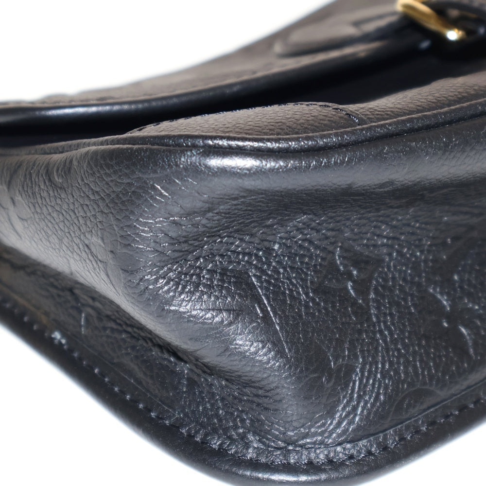 LOUIS VUITTON(ルイヴィトン) モノグラムアンプラント ディアヌ 2WAY レザーハンドバッグ ショルダーバッグ ネイビー M46386