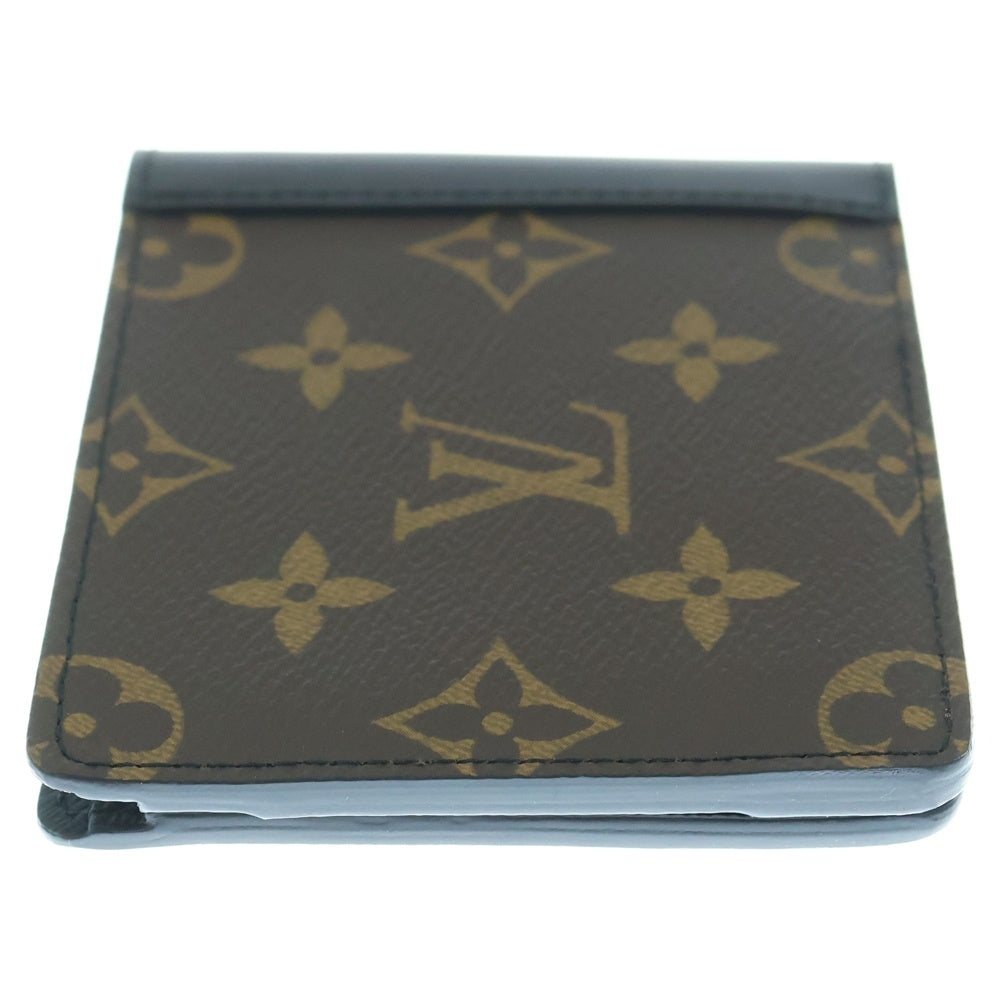 LOUIS VUITTON(ルイヴィトン) モノグラム ポルトフォイユミュルティプル 二つ折り財布 コンパクトウォレット コインケース ブラウン×ブラック M69408