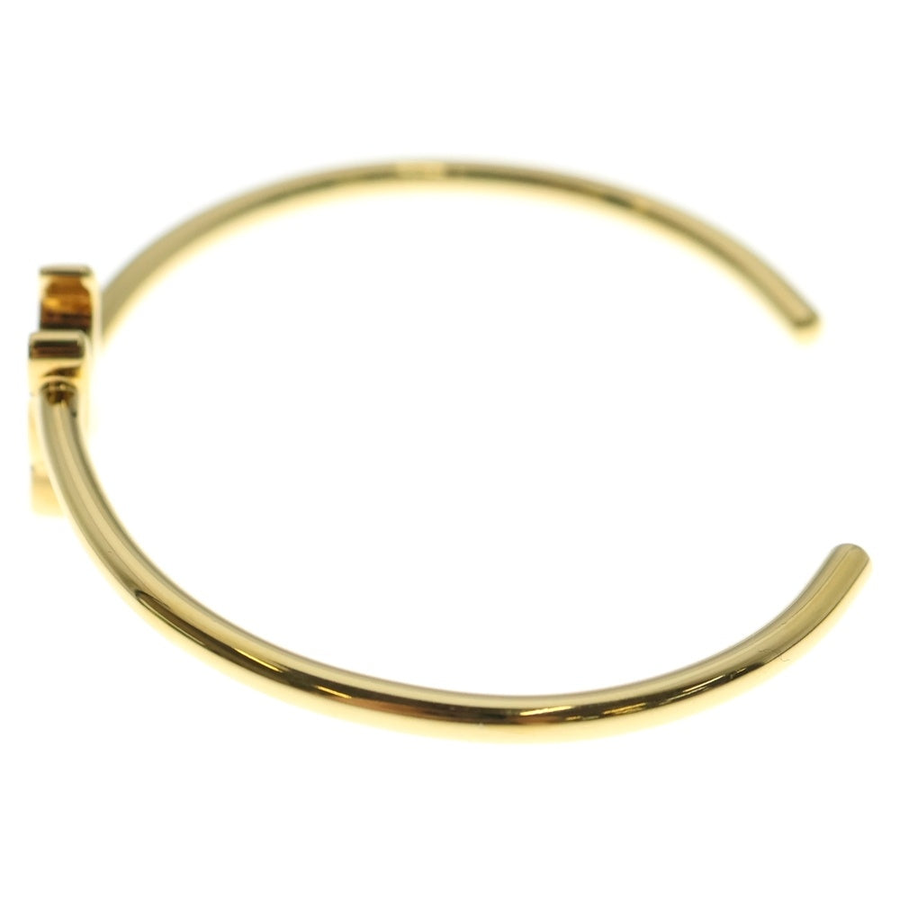 CELINE(セリーヌ) トリオンフ アシンメトリック カフ バングル ブレスレット ゴールド #C3 GP
