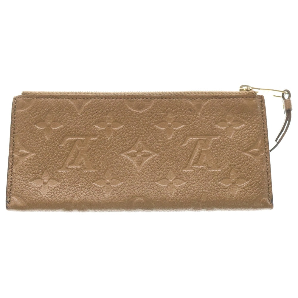 LOUIS VUITTON(ルイヴィトン) モノグラムアンプラント ブラウン レザー ポーチ