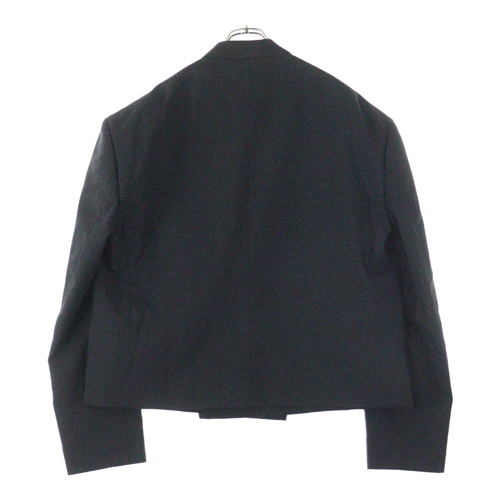 BALENCIAGA(バレンシアガ) 23AW FOLDED TAILORED JACKET フォールディッド オーバーサイズ ピークドラペル テーラード ジャケット ブラック 751751