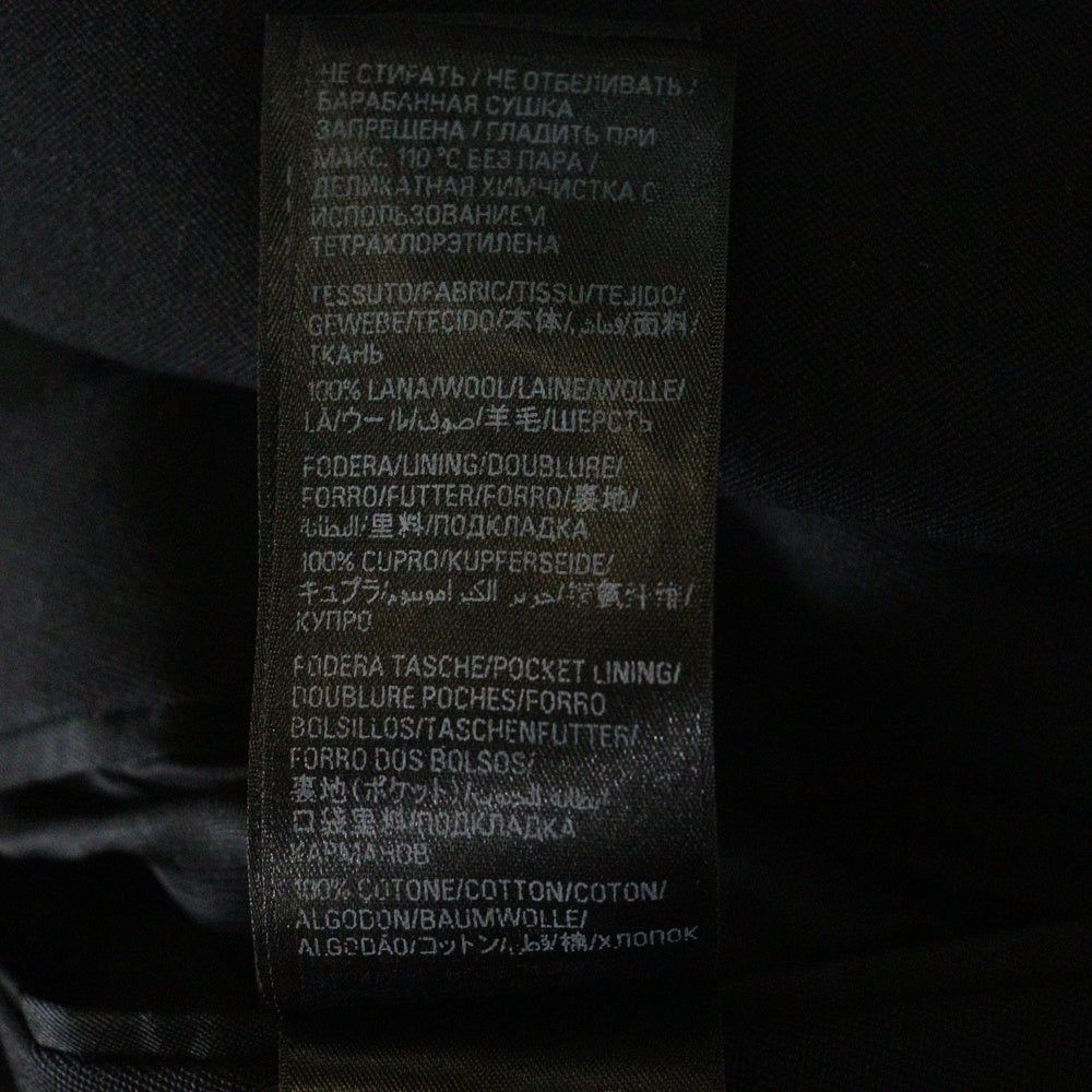 BALENCIAGA(バレンシアガ) 23AW FOLDED TAILORED JACKET フォールディッド オーバーサイズ ピークドラペル テーラード ジャケット ブラック 751751