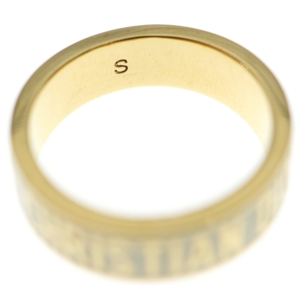 Christian Dior(クリスチャンディオール) ロゴ ストーン Code リングセット 指輪 ゴールド