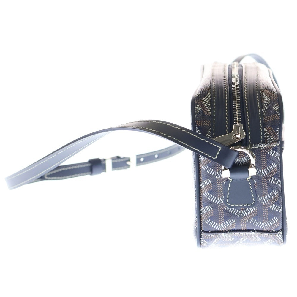 GOYARD(ゴヤール) カップヴェールPM ショルダーバッグ PVC×レザー ネイビー